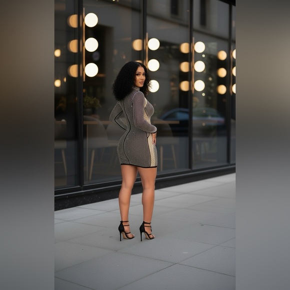 CRYSTAL MIRAGE DRESS - Picture 8 of 13